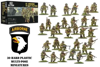 Figurine us airborne d day platoon